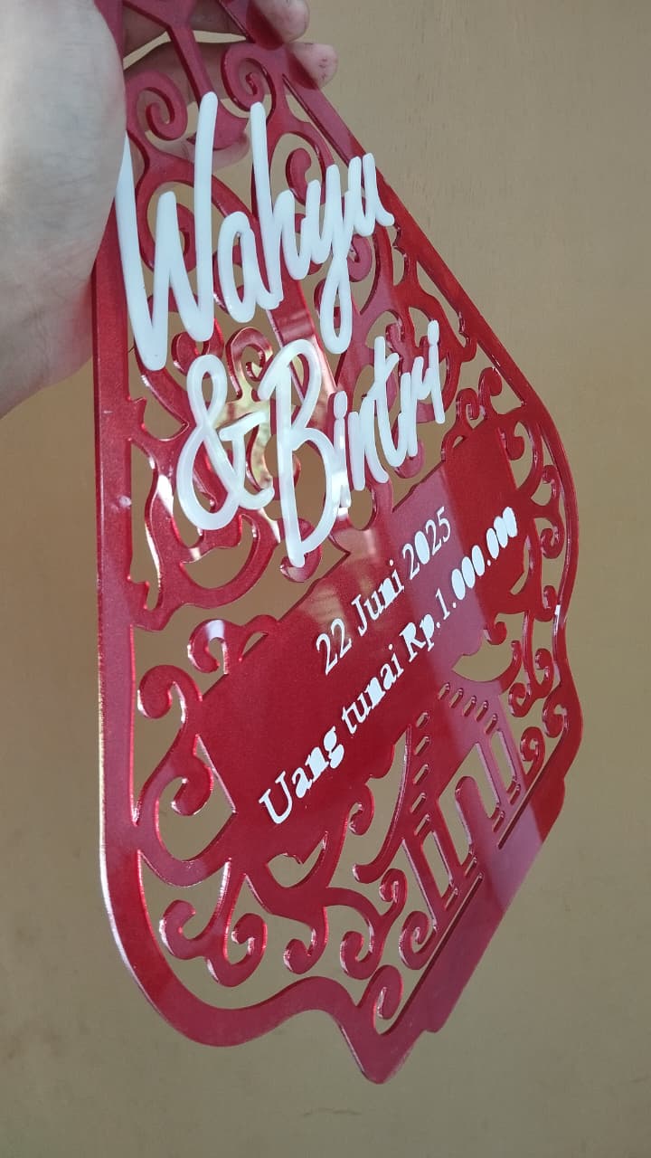 replika gunungan (daleman mahar)